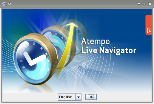 installazione live navigator su linux: Scelta lingua