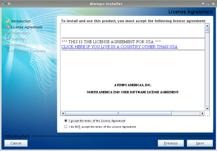 installare live navigator su linux: license_agreement