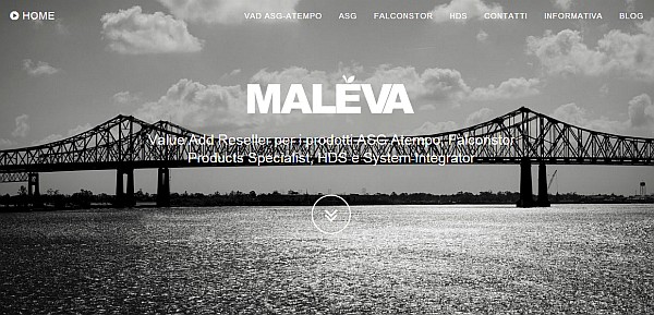 nuovo sito Maleva html5