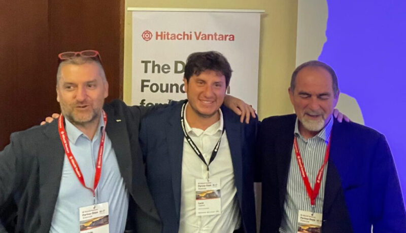 Michele Pozza Maleva Luca Caprino Hitachi Vantara Pietro Pugliese Atempo